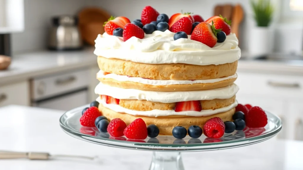 Chantilly cake recipe