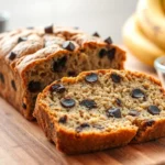 healthy banana bread chocolate no sugar gluten free recipe