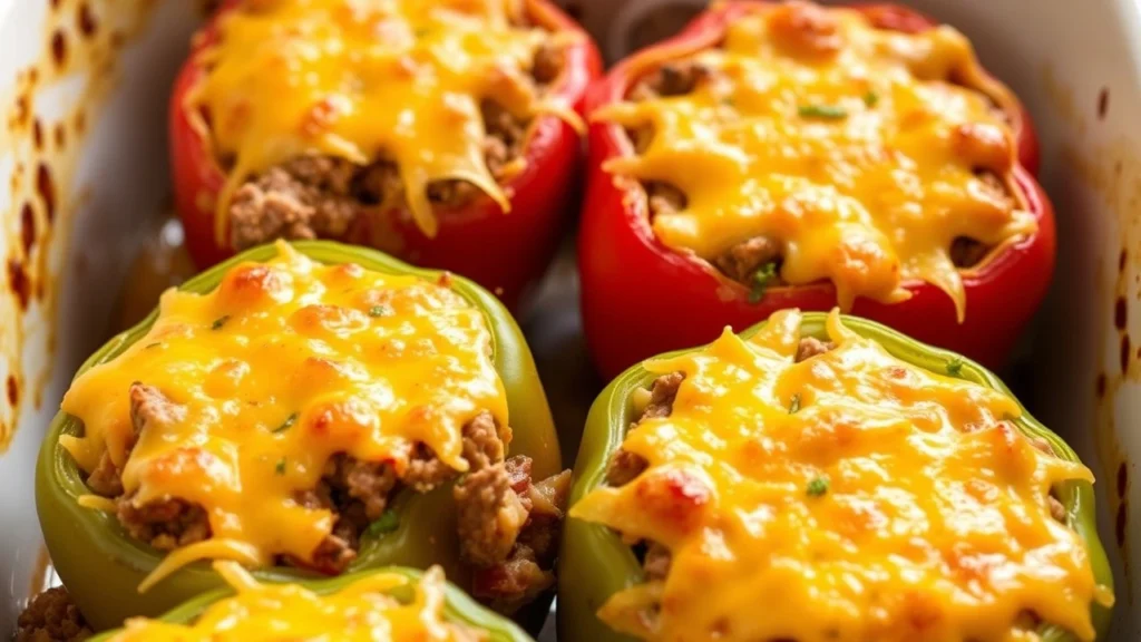 stuffed green pepper recipe