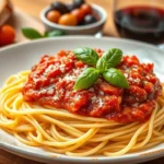 mediterranean spaghetti sauce recipe no meat