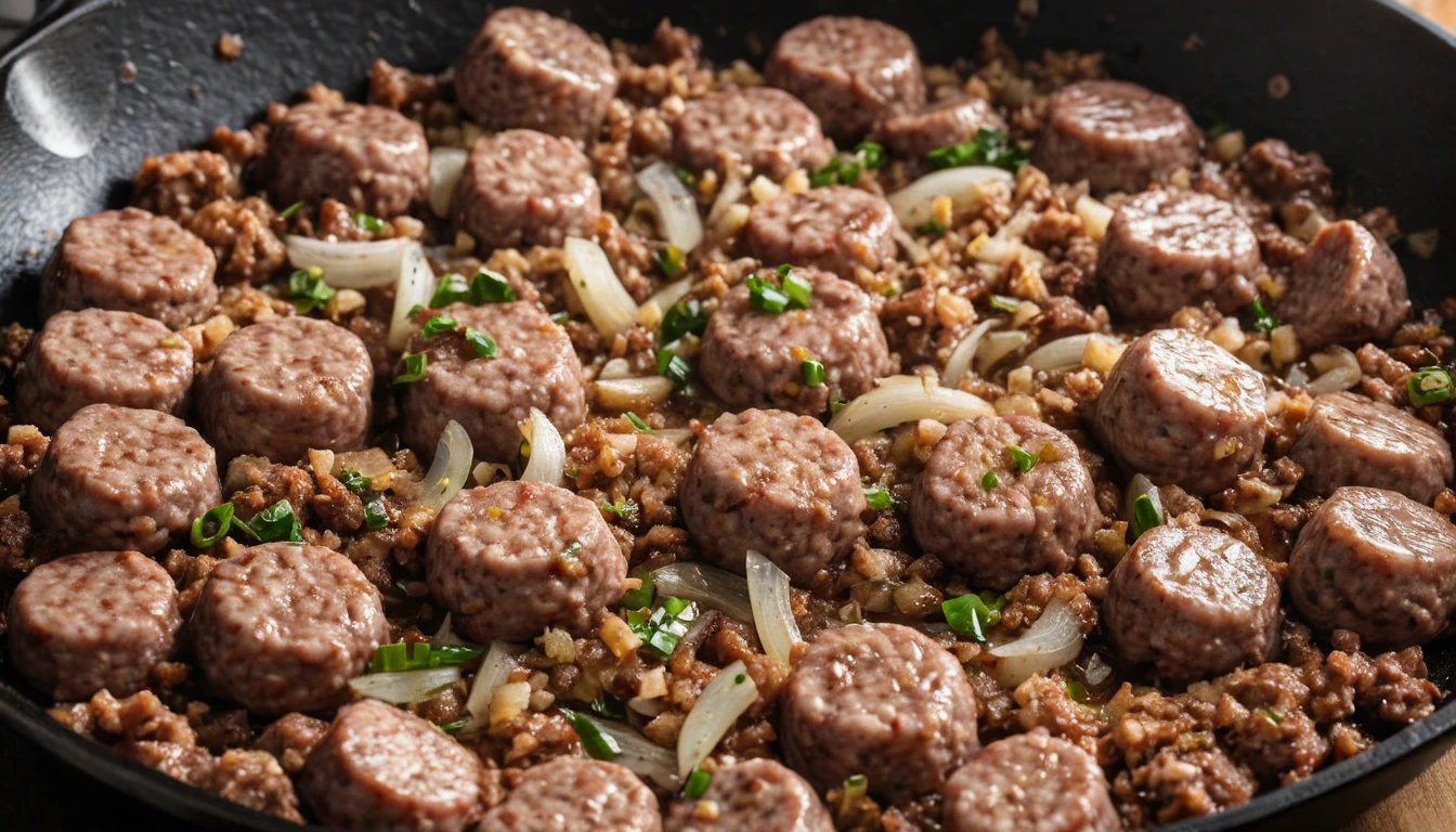 ground sausage recipes for dinner