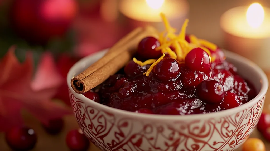 cranberry sauce recipe