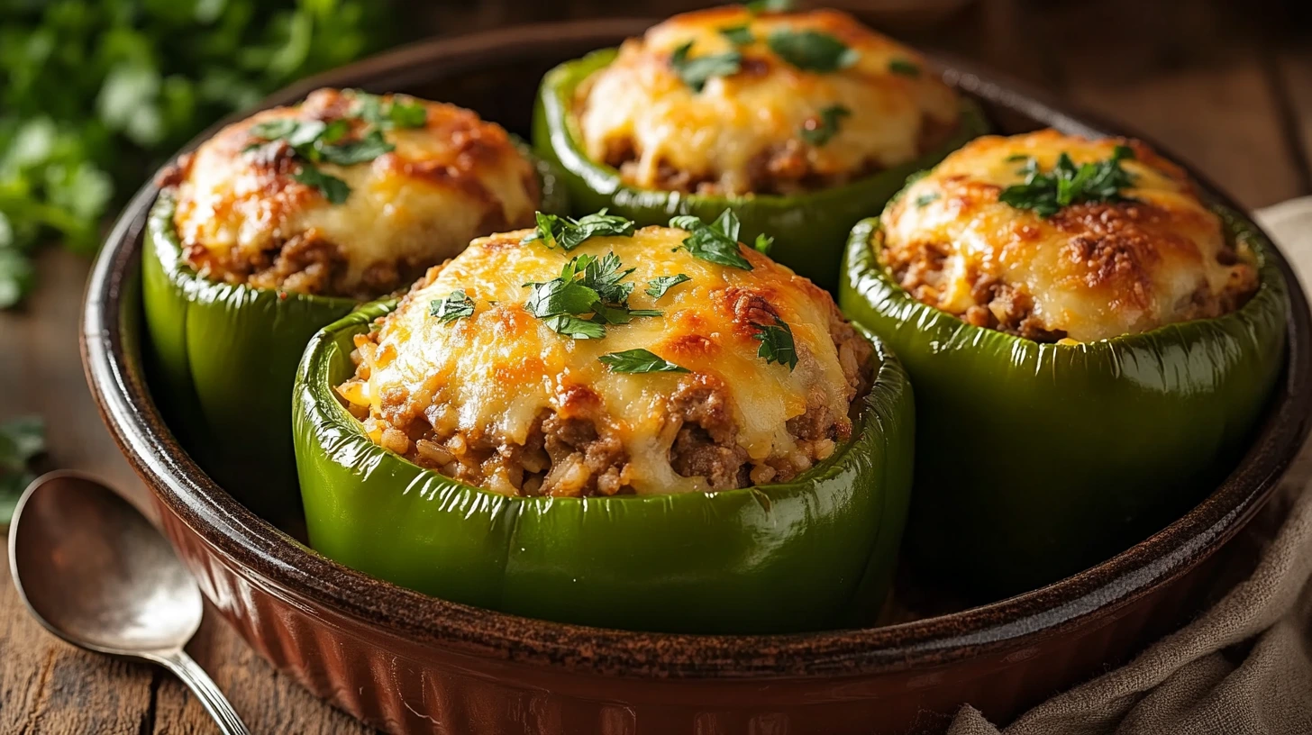 stuffed green pepper recipe