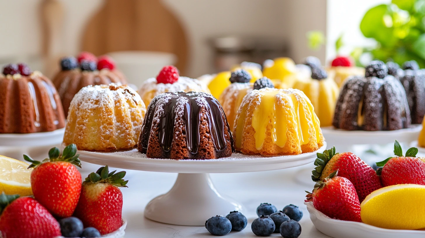 mini bundt cake recipes
