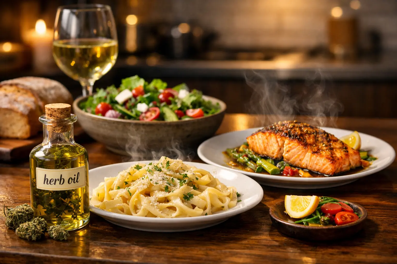 cannabis-infused dinner recipes