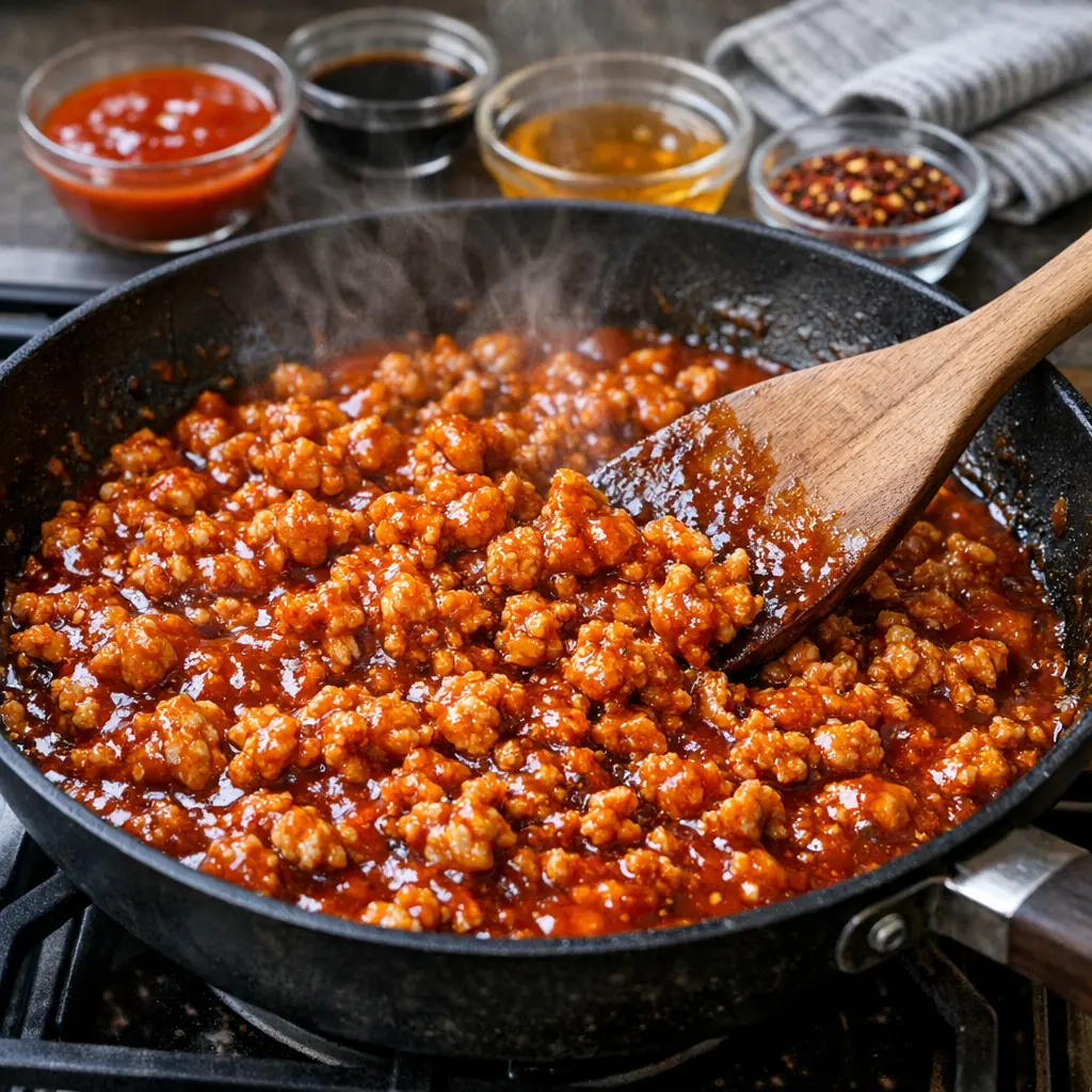 Firecracker Ground Chicken Bowls