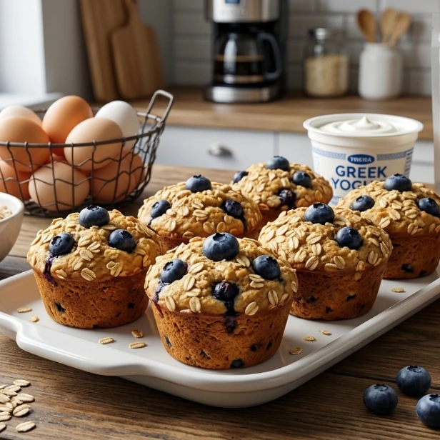 High Protein Breakfast Muffins