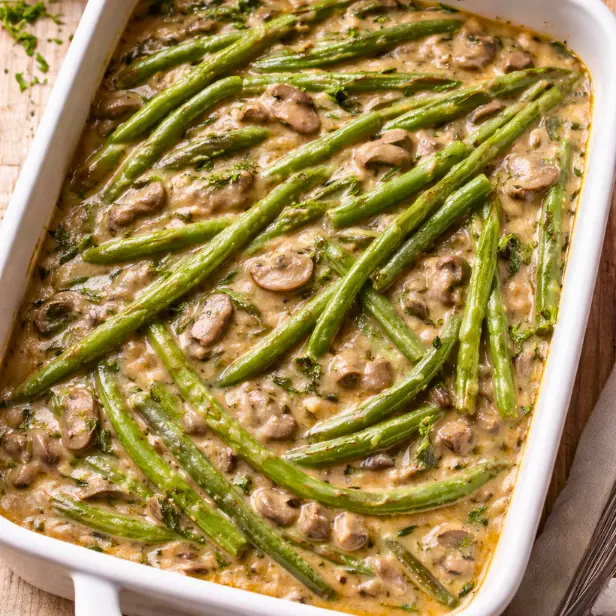 vegan green bean casserole