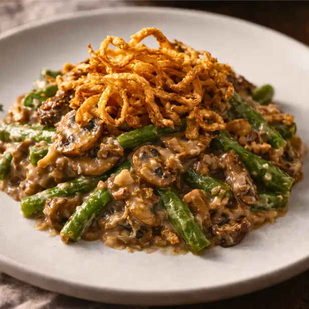 vegan green bean casserole